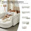 Canapé modulaire avec repose-pieds Dayman l 125 po-100235131