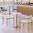 Bite Bistro Table Modern Small Round Table Dining Accent Table Contemporary Kitchen Table-2111185472-2111185474