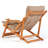 Rustic Garden Table & Chairs Set (3 Pieces), 100% Beech Wood, Table: 15.7 x 15.7 x 15.7 inches | Chairs: 19.7 x 31.9 x 19.7 inches | No Varnish, Water-Based Preservative, Brown & Natural Finish | Perfect for Outdoor Dining & Relaxation-893754692