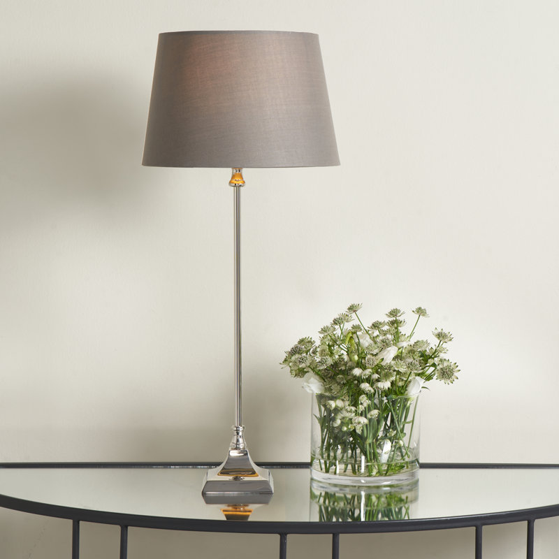 Komatke Metal Table Lamp, Grey