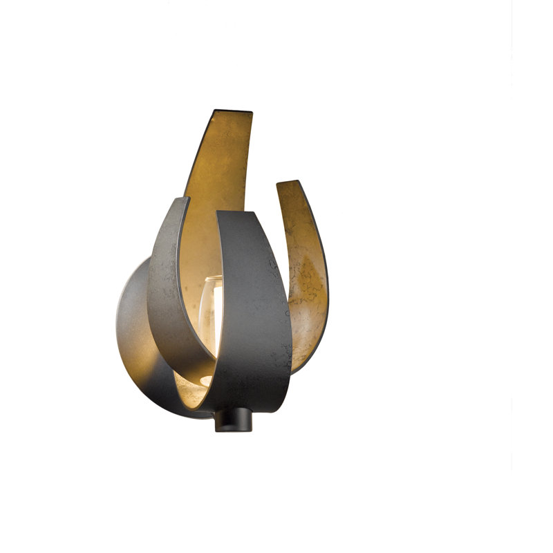 Corona - 1 lumière encastré Sconse, Fumée foncée, Petit
