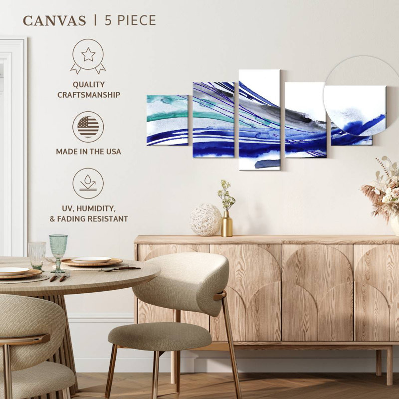 Wave Surge II, 36" H x 80" W