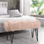 116.8cm Wide Rectangle Solid Colour Standard Ottoman-594352488