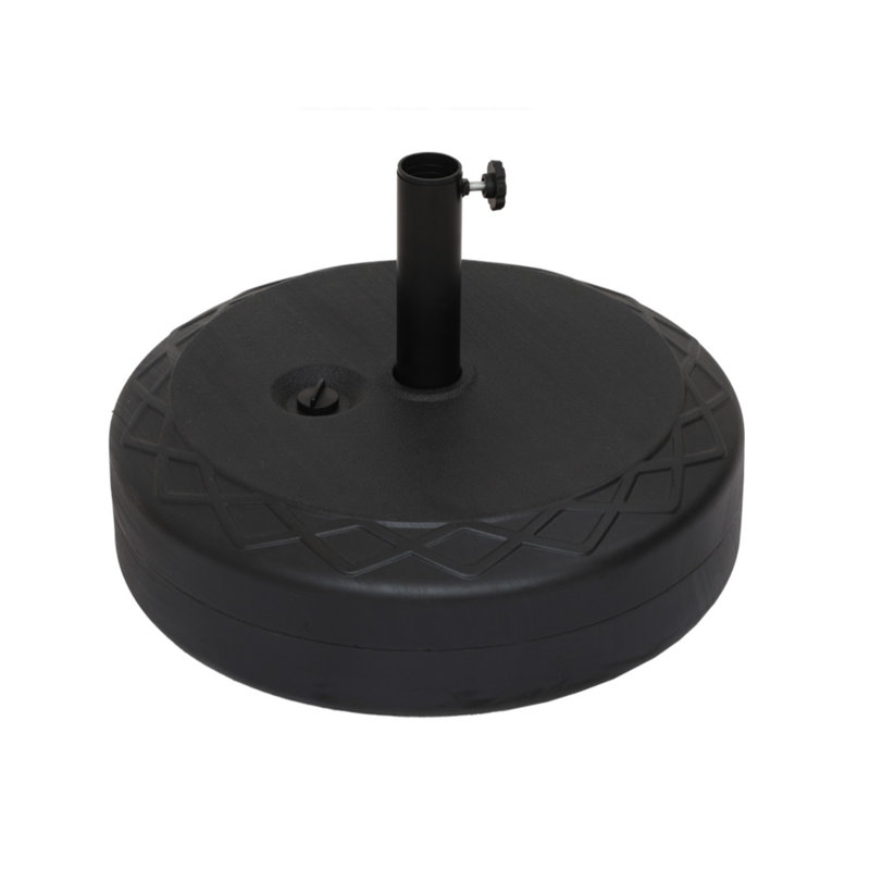 Base de parasol autoportante en PEHD