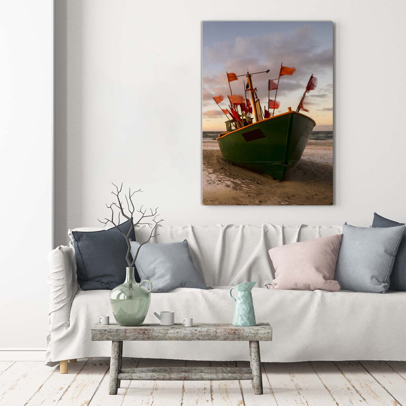 Fishing Boat - Wrapped Canvas Print
