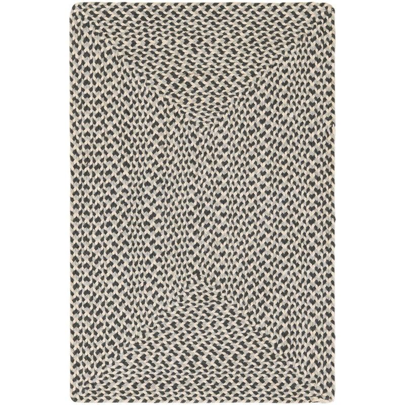 Tapis contemporain Aideen - gris, Rectangle 2 pi x 3 pi 1 po