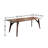 Brown Rectangular Solid Wood Dining Table-1006218110