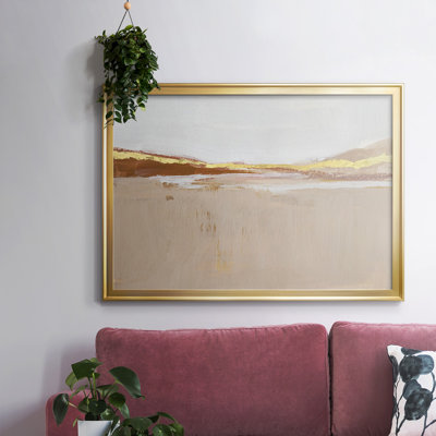 Impression sur toile Gilded Expanse II