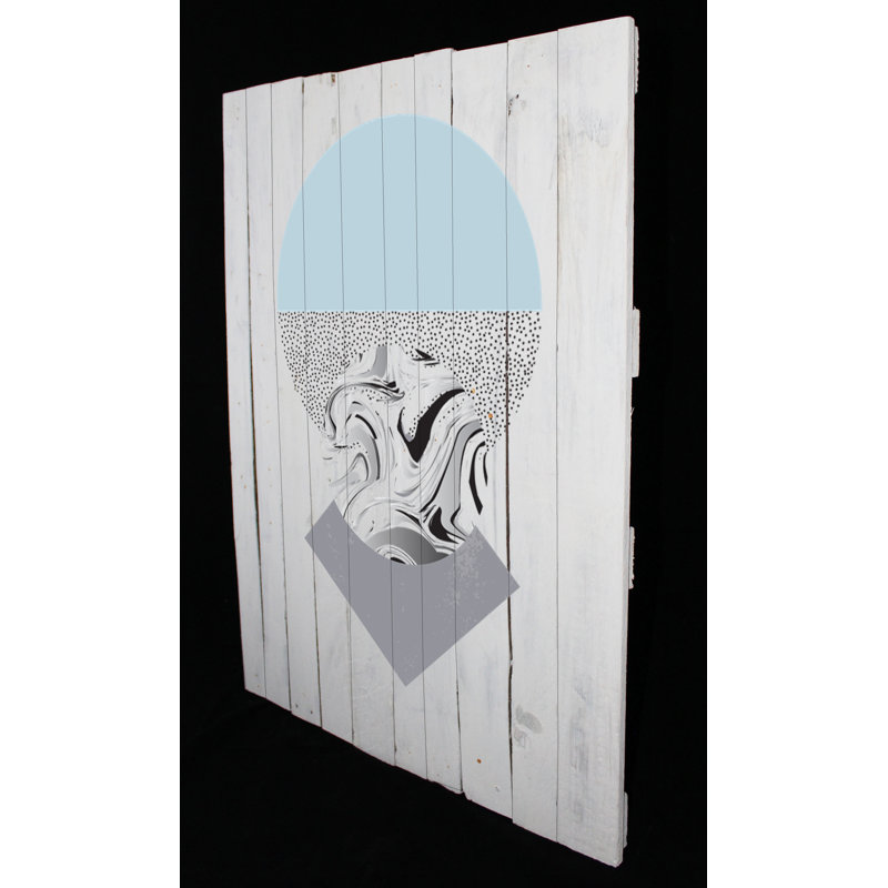 No Frame Print on Wood, 20cm H x 15cm W