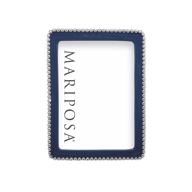 Metal Picture Frame, Blue