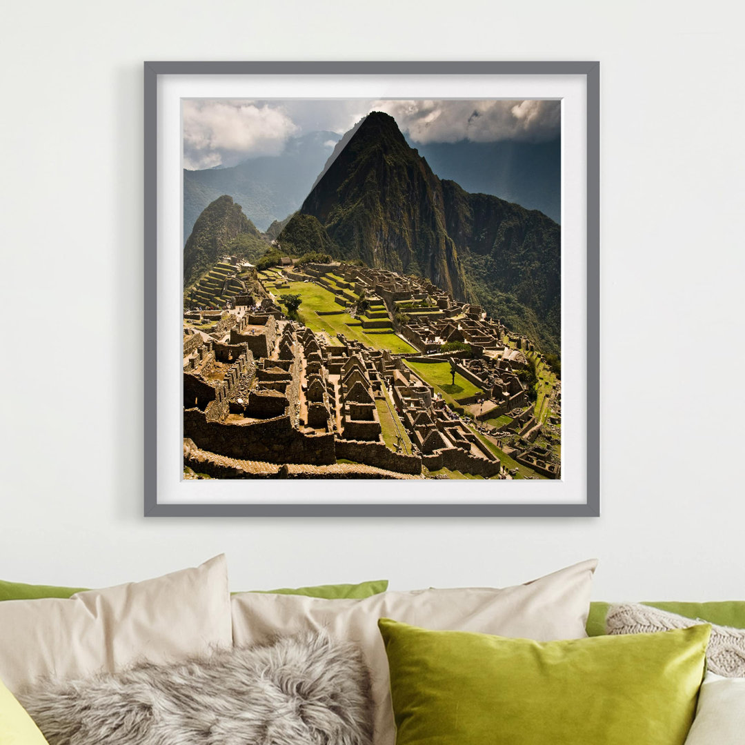 Gerahmtes Poster Machu Picchu