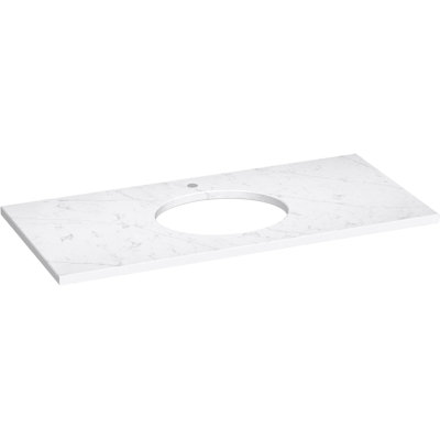 Plateau de meuble-lavabo 49 po Silestone Quartz