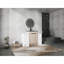 Meuble-lavabo autoportant de 48 pouces avec lavabo en céramique noire et 2 armoires de rangement, porte à fermeture douce, armoire combinée-129865290
