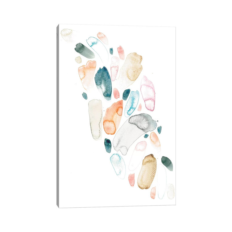 Pebbles 1 Piece Wrapped Canvas Painting, 20.32 cm H x 30.48 cm W