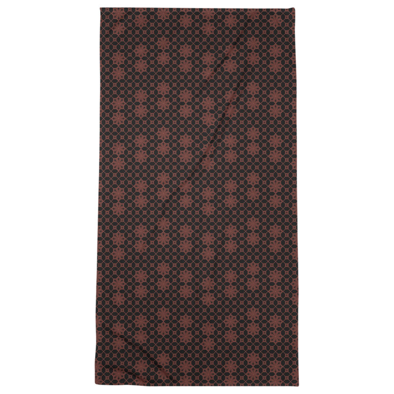 Katelyn Elizabeth Cotton Blend Bath Towel, Red/Black