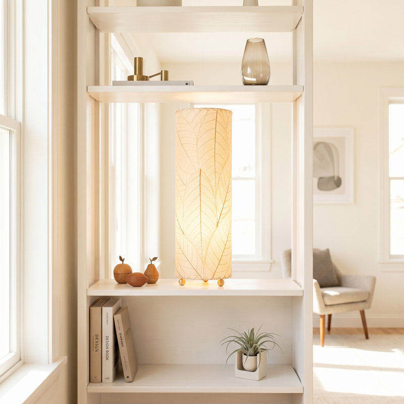 Lampe de table 24 po Francesco, Brun clair