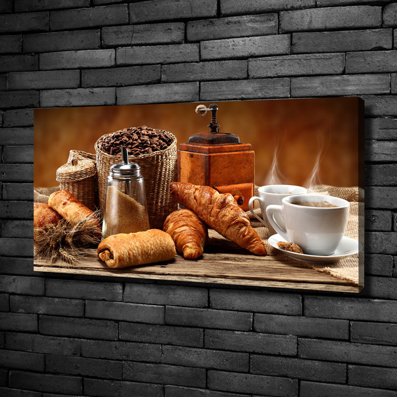 Breakfast - No Frame Print on Canvas
