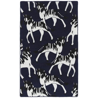 Forever Fauna Handmade Tufted Navy Area Rug -  Kaleen, HFA02-22-35