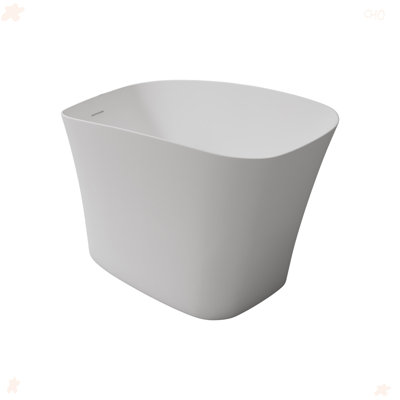 51" Solid Surface Soaking Bathtub