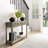 Denise 47.2" Console Table with 3 Fluted Drawers-468945037