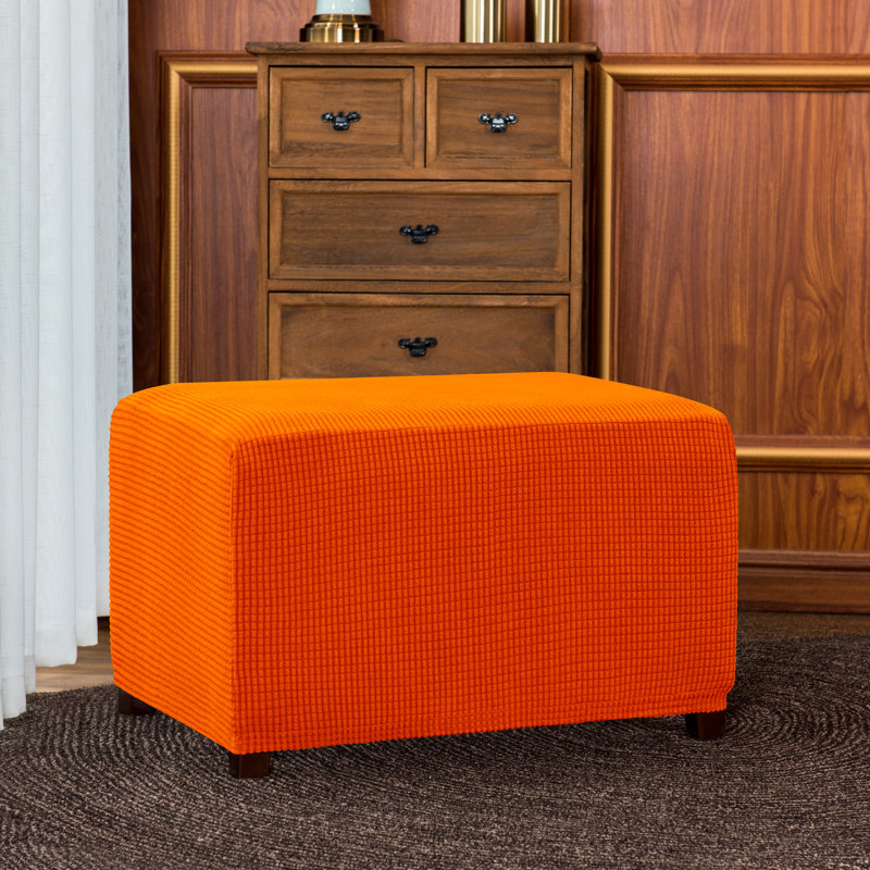 Housse pour repose-pieds Pizarro, Orangé