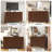 Fluted 9 Drawers Dresser, 54" Wide Modern Chest of Drawers with Metal Handle, Large Dresser TV Stand, Wood Drawer Organizer for Living Room, Hallway, Black Walnut-1268871048