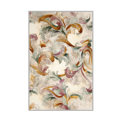 Premium Hall Carpet (3.3 x 6.6 ft), 100% Polyester, 0.4 in Pile Height | Antibacterial, Non-Slip PVC Dot Underside | Machine Washable, 3D Digital Printing | Ideal for Living Room, Bedroom, and Entryway Decor