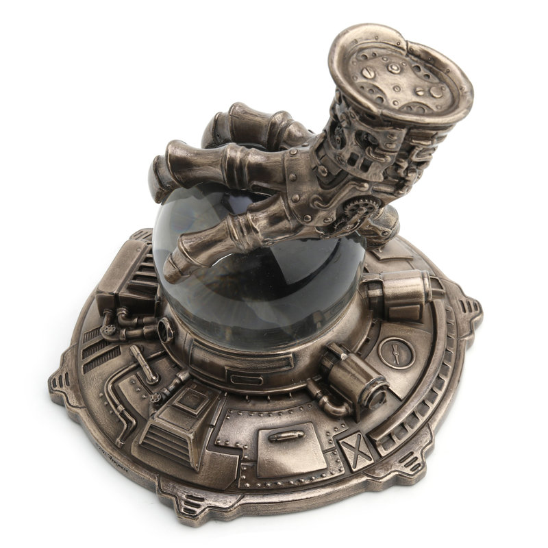 Boule de cristal 6,5 po Steampunk
