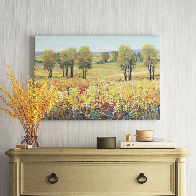 Golden Fields I by Timothy O' Toole - Painting, 61cm H x 91cm W, Paper Print