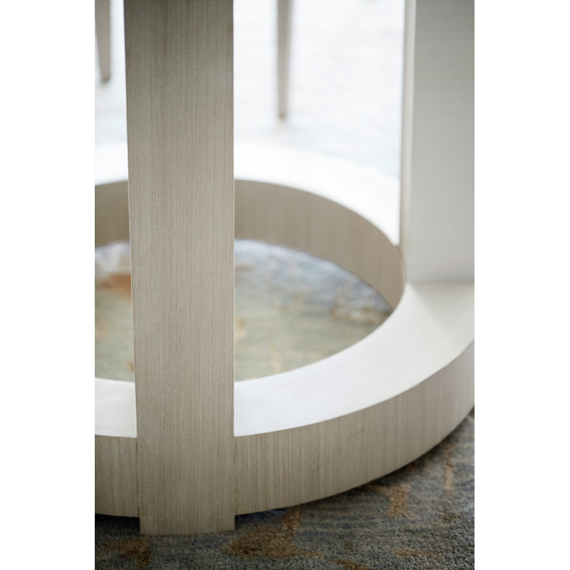 Bernhardt Axiom Round Dining Table, 60" W x 60" L