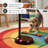 Litespan 53 in. Industrial Dimmable LED Floor Lamp with Height Adjustable Gooseneck Head-62954046