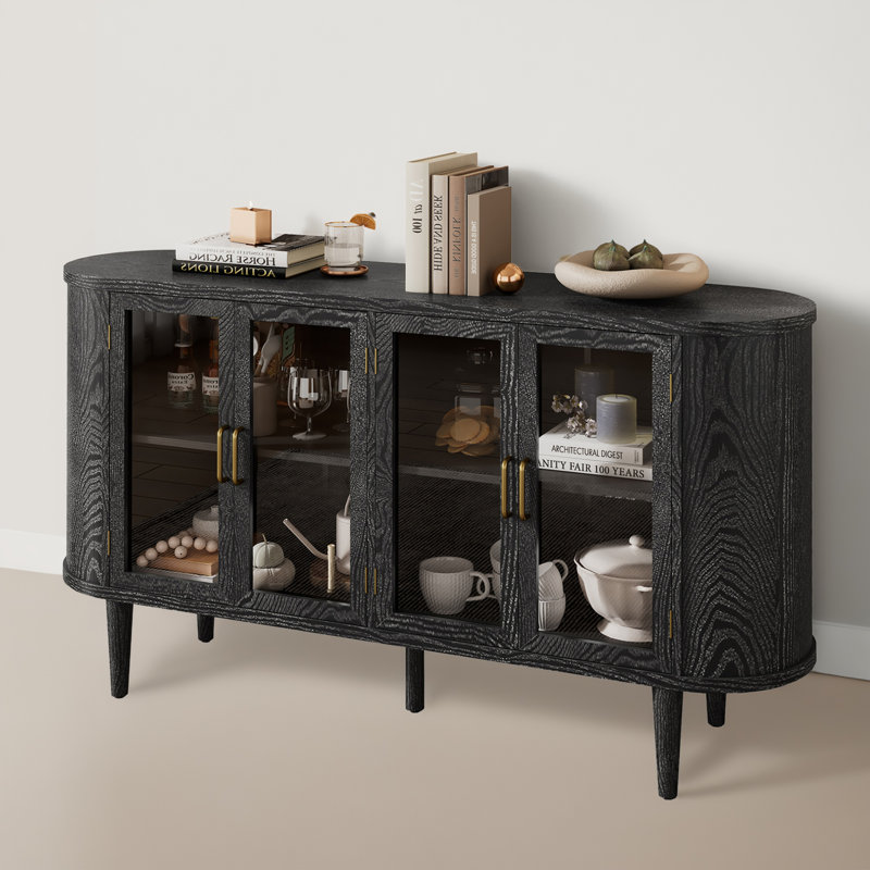 Buffet 60,02 po, Noir