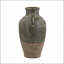 Vase 8,7 x 8,7 x 15,7 en terre cuite avec deux poignées courtes