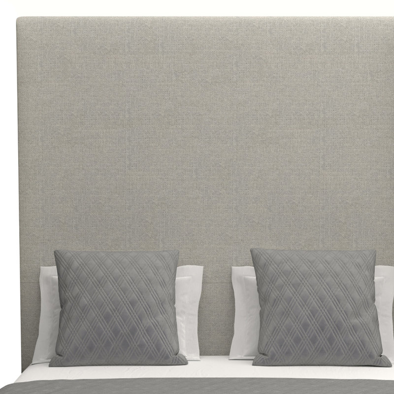 Dezyah Upholstered Panel Bed, Grey Revolution®, Queen
