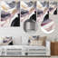 Symphonie de marbre gris et or I - art mural abstrait en métal marbré-292280876