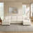 6-Seater U-Shaped Corduroy Sofa Set - with USB Charging Ports, Phone Holders, and Multi-Functional Storage Armrests-1476374792