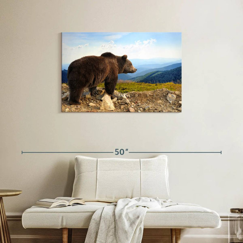 Crowle Mountain Bear, 24" H x 36" W