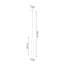 Wezyr 1 - Light Stainless Steel Cylinder Pendant-67057825