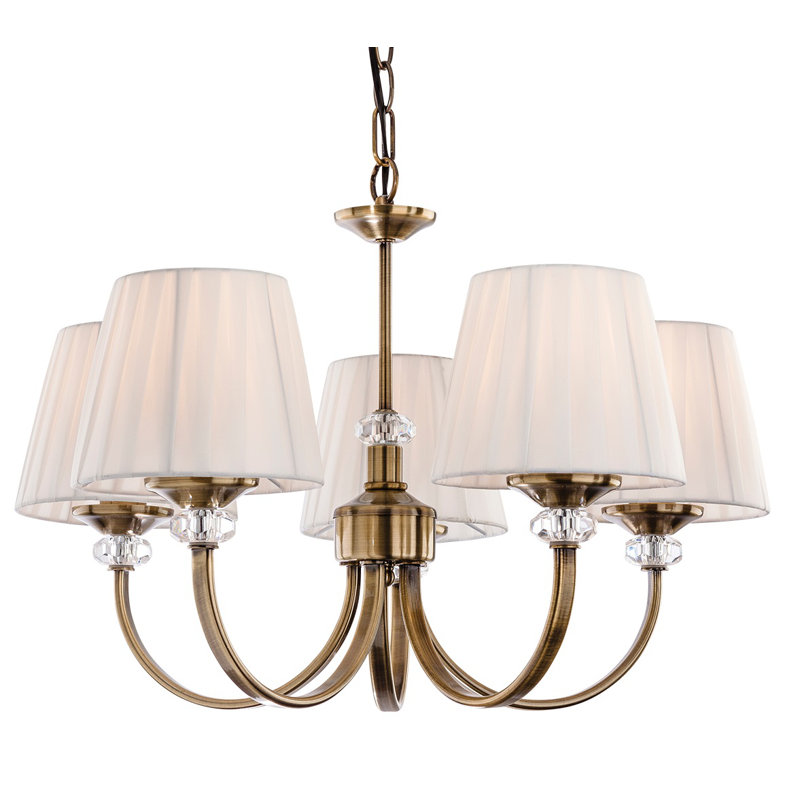 Langham 5 - Light Shaded Chandelier