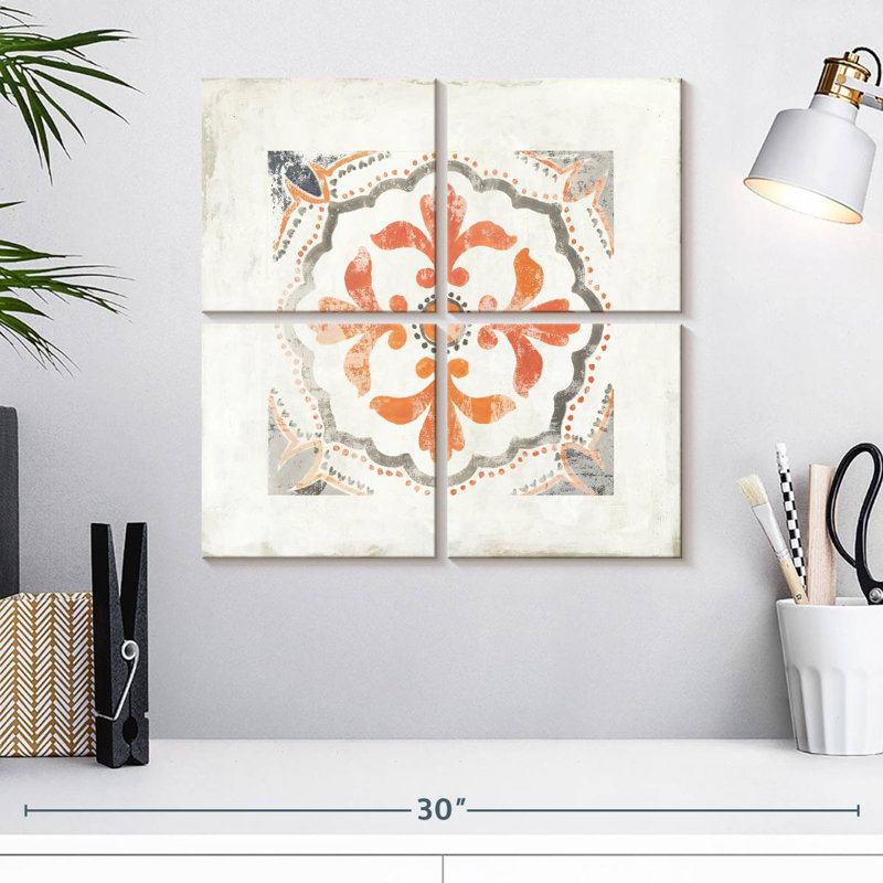Corail marocain Kerner II, H 18 po x l 18 po