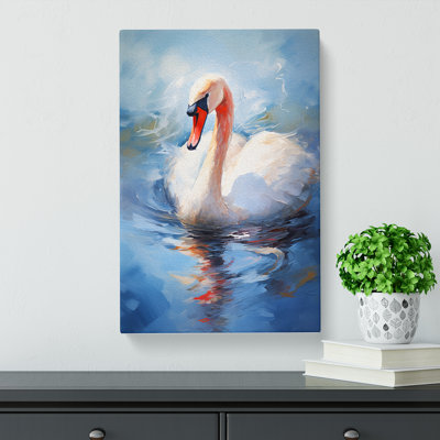 Swan Gestural No.2 - No Frame Print