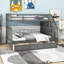 Lit superposé simple sur 3 tiroirs avec tablettes Gerimiah par Harriet Bee-707914446