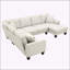 Canapés modulaires en forme de U 108 * 85,5 "108