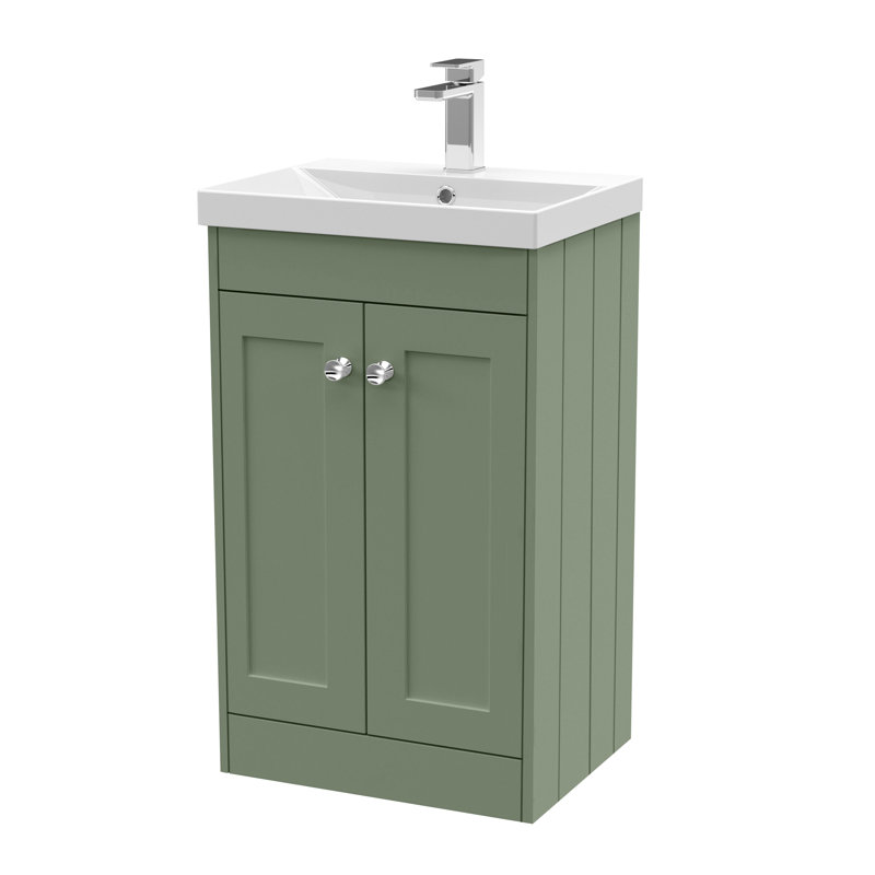 Ashwick 510 mm Bathroom Vanity, Satin Green