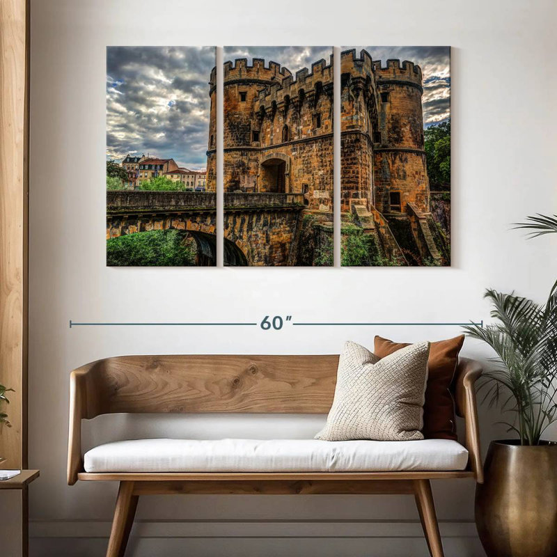 Lilie Bridge Castle, 32" H x 50" W