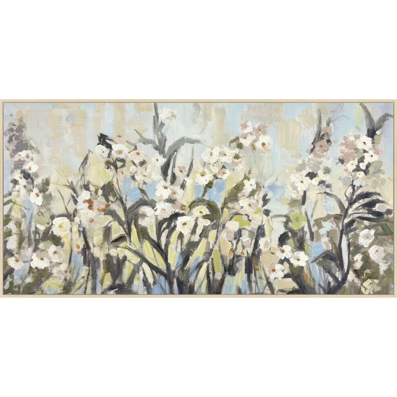 Dancing Daisies Canvas Wall Art