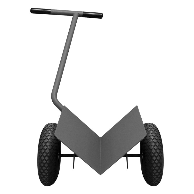 Chariot à rainure à rainure en V de 1200 lb.