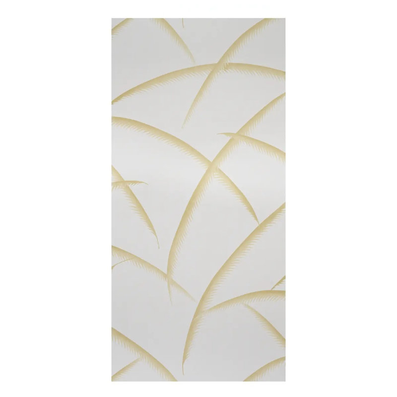 Deco Palms Wallpaper, Gold