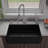Alfi Brand 18'' W Single Bowl Fireclay Farmhouse Kitchen Sink 0-55799693