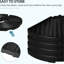Poids de base de parasol d'extérieur - 4, jusqu'à 150 lb, noir, option de remplissage eau / sable, style similaire, lb toutes saisons Chargement, 4, remplissable, texture, utilisation